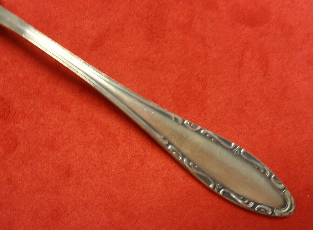 German 800 Silver Large Fish Serving Fork or Vegetable Serving Fork (#2244)