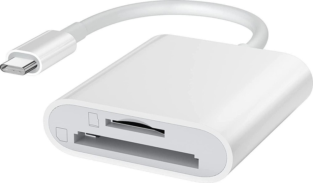 USB C SD Card Reader, USB-C To SD/Micro SD Card Reader, 2in1 High-Speed Type C C