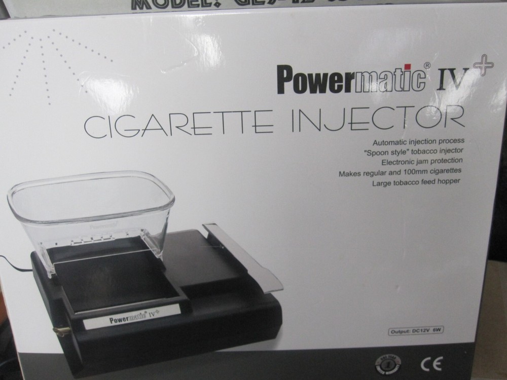 POWERMATIC IV + CIGARETTE INJECTOR (PERSONAL RYO MACHINE)