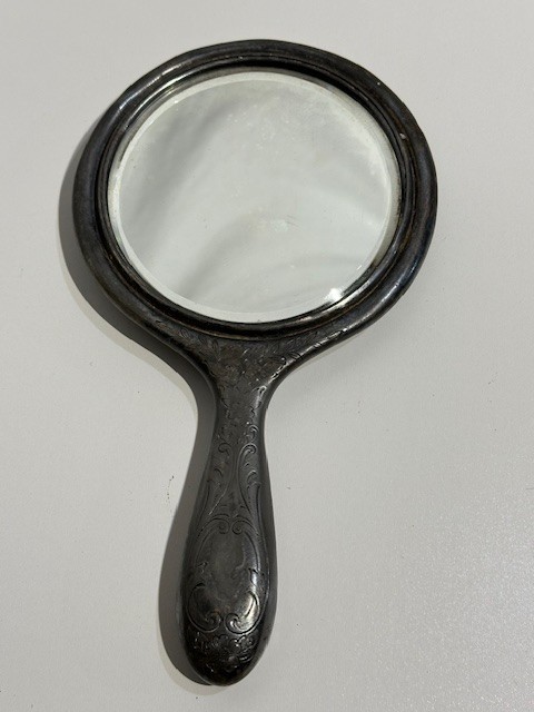 Antique Hand Mirror SL13