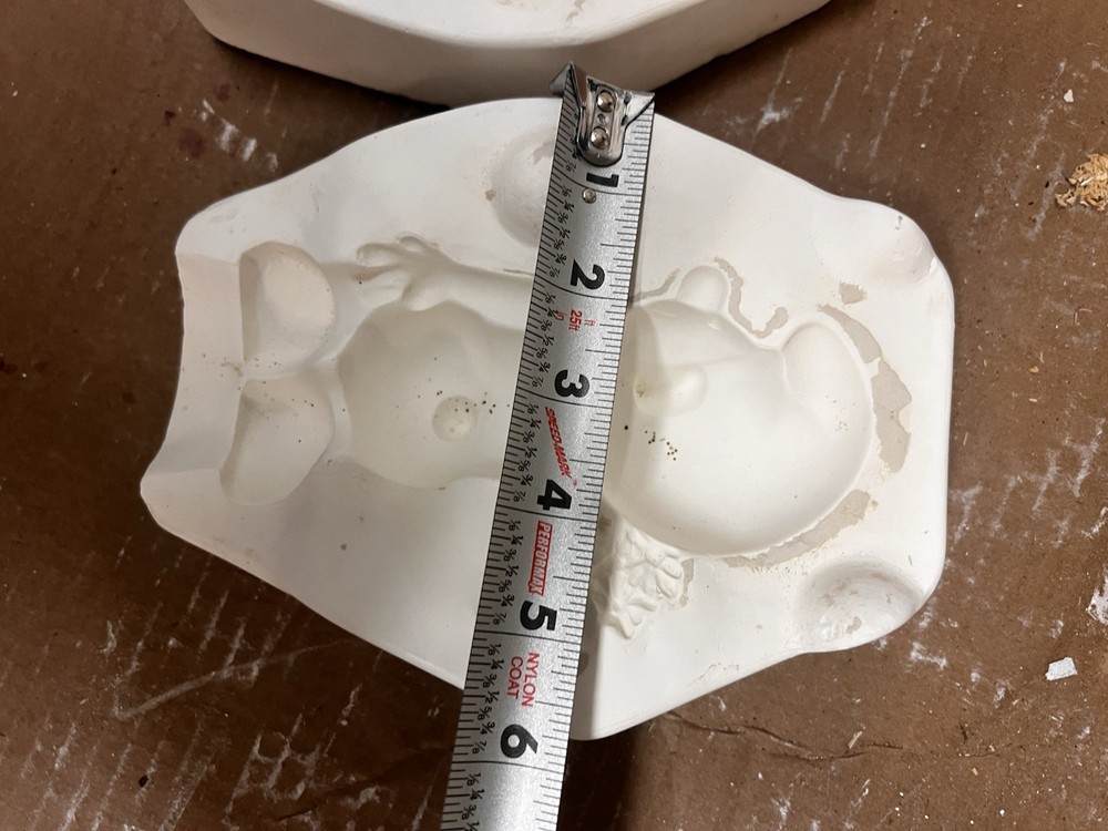 Ceramic Slip Mold Bashful Gnome