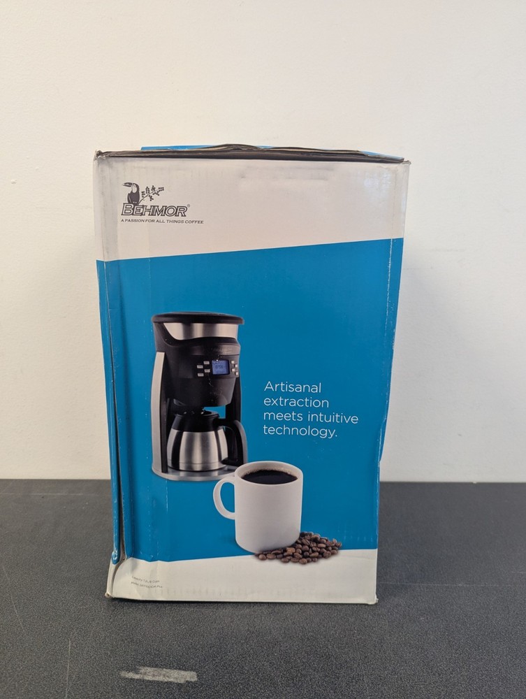 Behmor Brazen Plus 8 Cup Customizable Brew System Coffee Maker - Works - Details