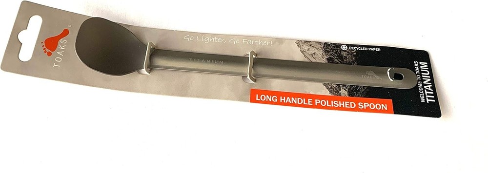 Long Handle Titanium Camping Spoon