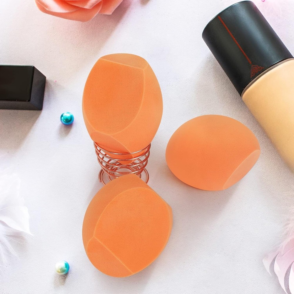 Extra Large 10cm Makeup Blender with Sponge Holder for Effortless Application