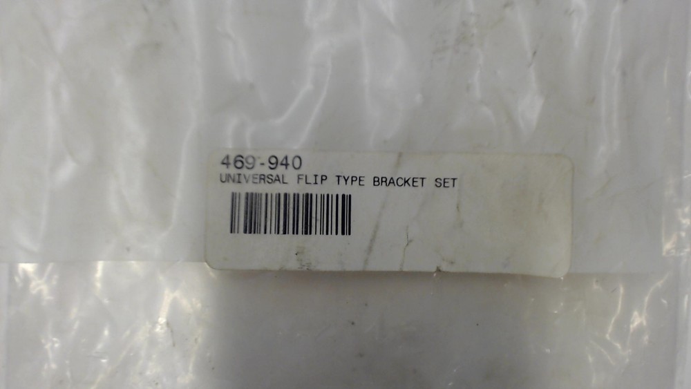 469940 Universal Flip Type Bracket Set