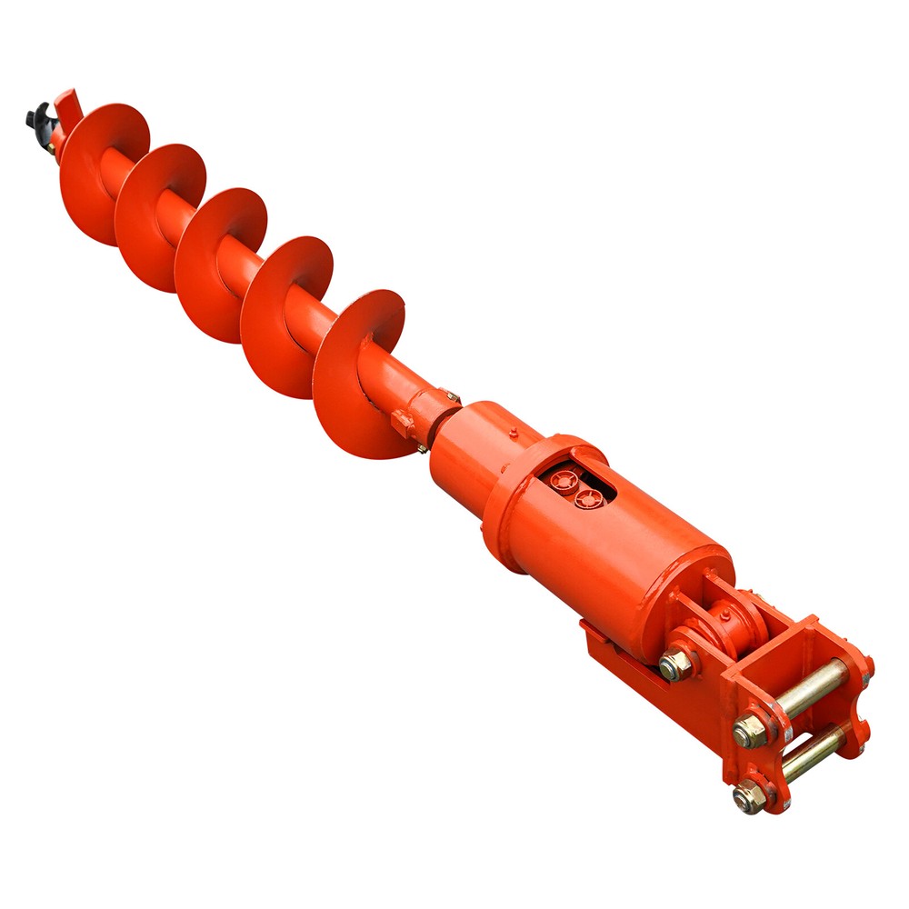 Mini Excavator Attachment 65in Hydraulic Auger Drill For 1-2Tons Mini Digger