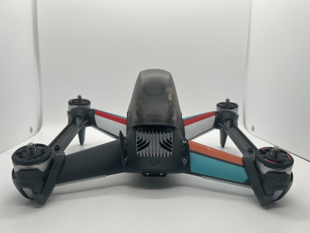 DJI FPV 4K Drone FD1W4K - Tested - Missing Back Fin - Custom Stickers - Used