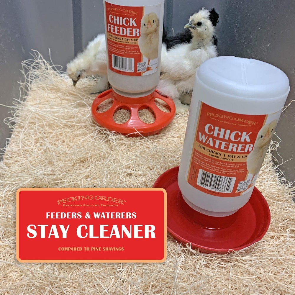 Chick Brooder Pads 25 Pack for Easy Clean and Comfort