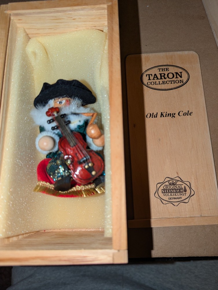 Steinbach Old King Cole CREATOR Limited Edition Mini Christmas Nutcracker