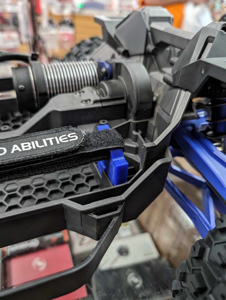 Battery Hold Down Mounts / Straps - Compatible w/ Maxx Slash