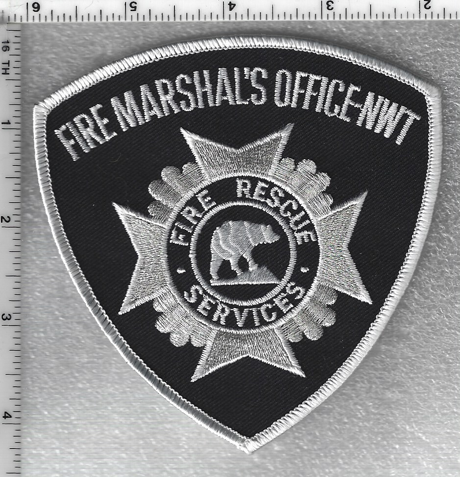 Fire Marshal's Office (Northwest Territories, Canada) Shoulder Patch