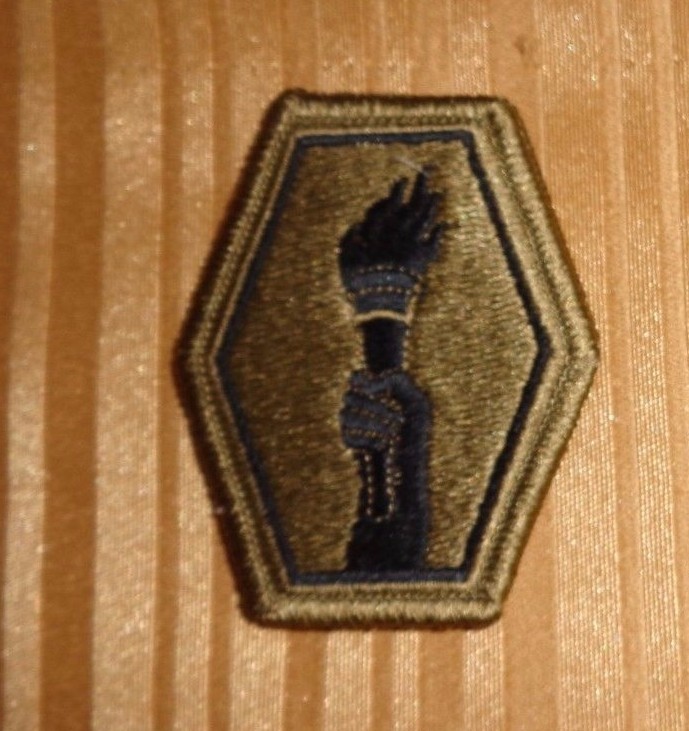 ARMY PATCH, 442ND INFANTRY REGIMENT  ,MULTI-CAM,SCORPION, WITH HOOK LOOP