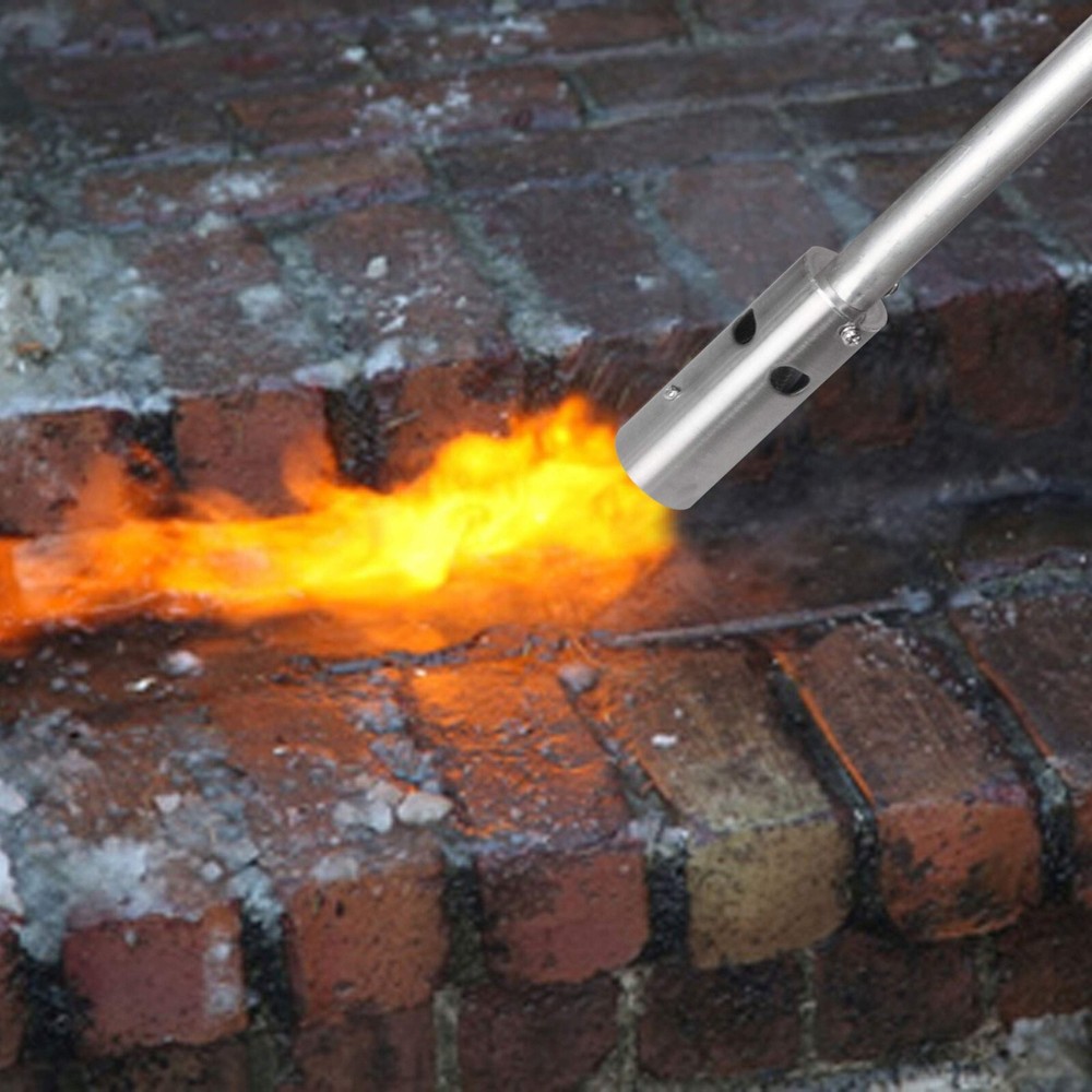 BLUEFIRE 32" Long Propane Weed Torch Burner Trigger Start Self Ignition