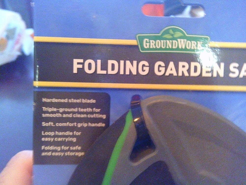 Ground Work Folding Garden Saw 2415905