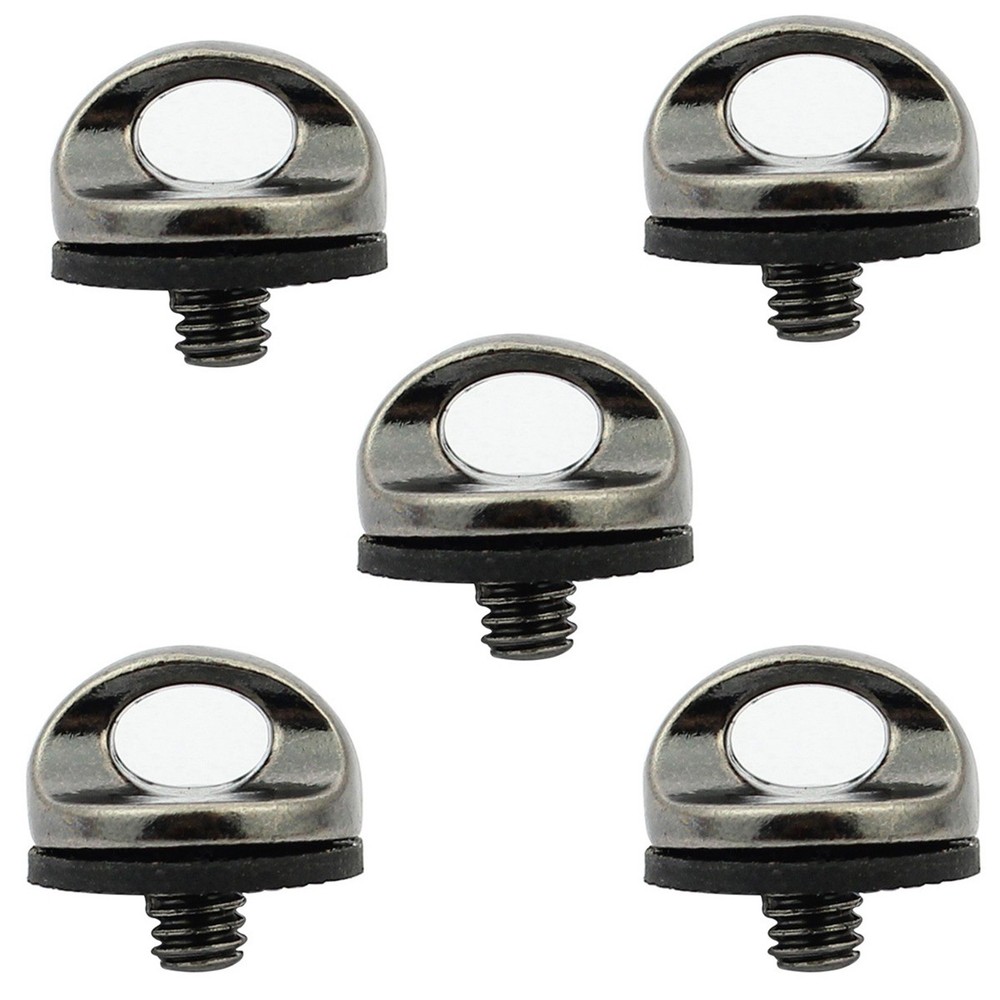 5pcs Universal Camera 1/4" Shoulder Strap Connection Buckle Fixing Screw Adapter