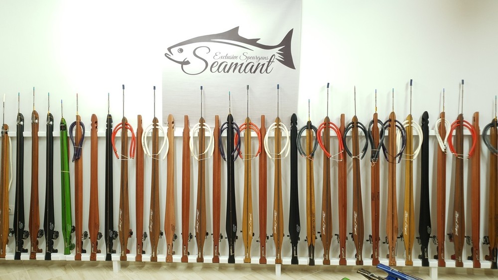 WOOD SPEARGUN OPENHEAD 110