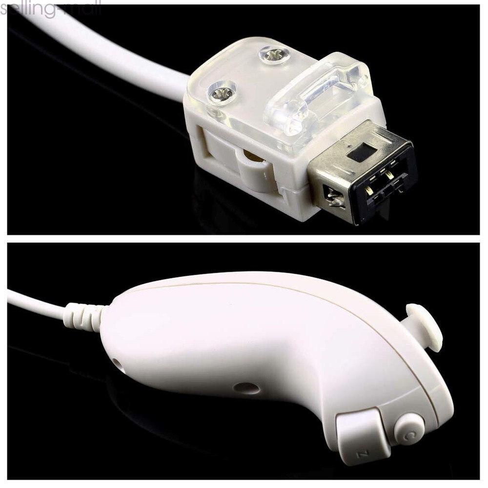 Wii Nunchuck Replacement Nunchuck Remote Gamepad Controller for Wii Wii U Remote