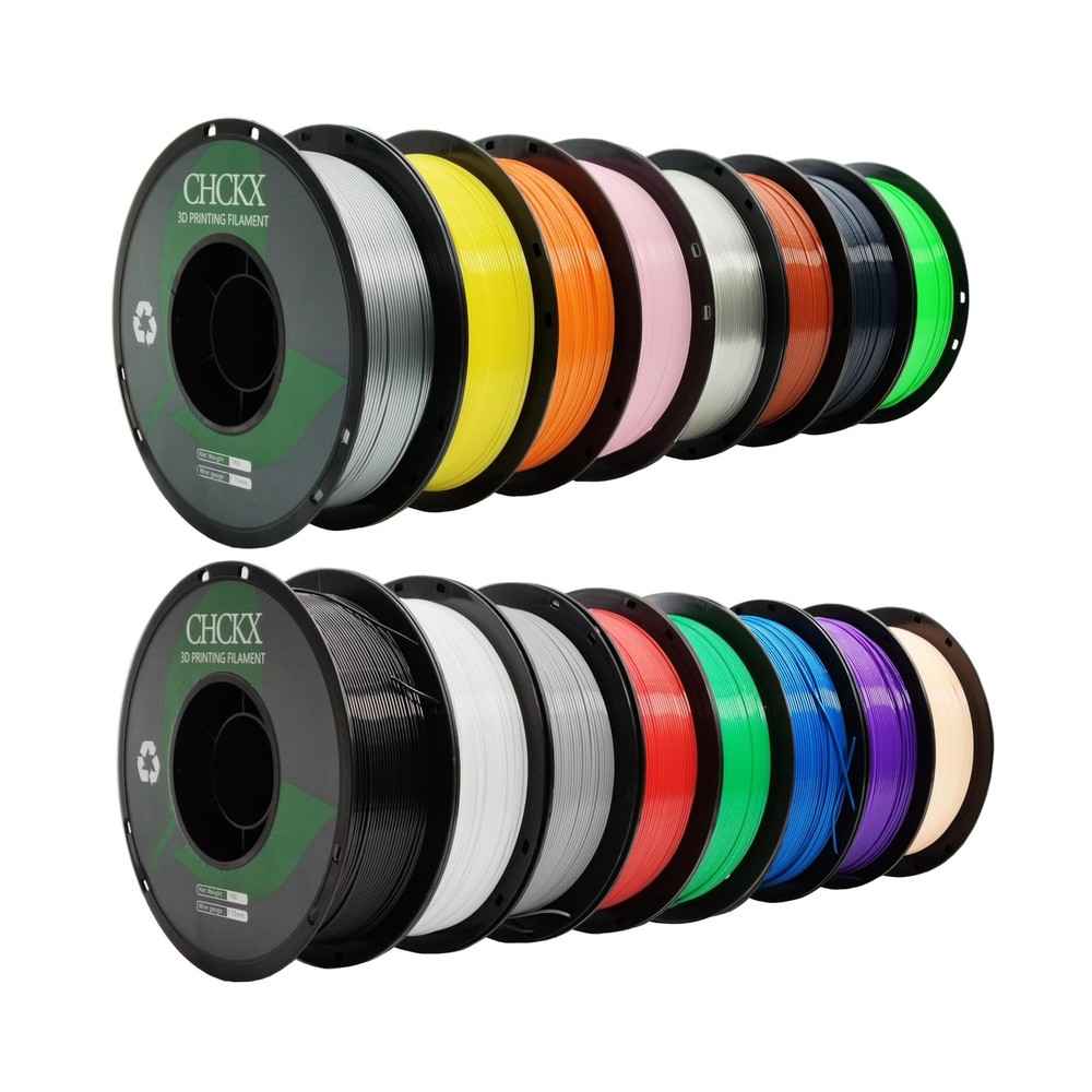 PETG 3D Printer Filament Bundle, 16Rolls,Dimensional Accuracy +/- 0.03 mm, 1k...