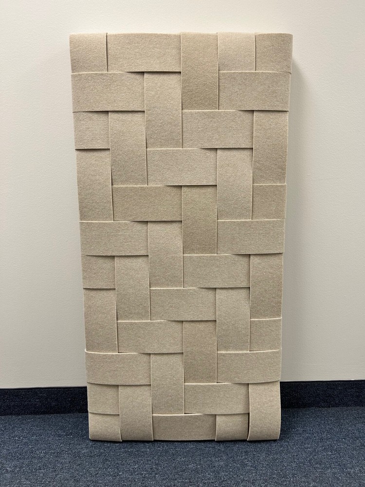 Polyester Felt Twill Weave Acoustic Panel