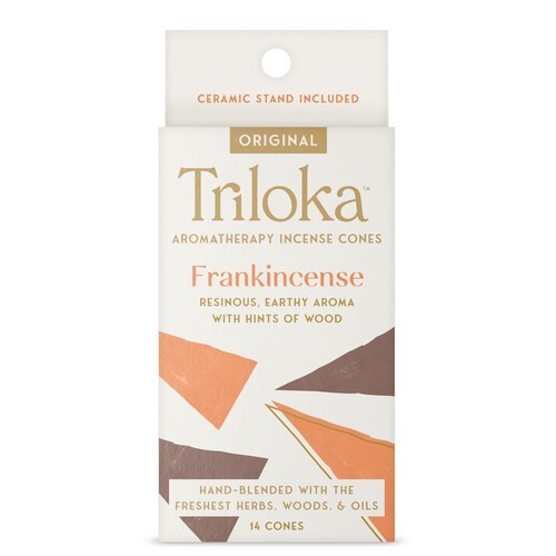 Frankincense Incense Cones with Holder - 20 grams