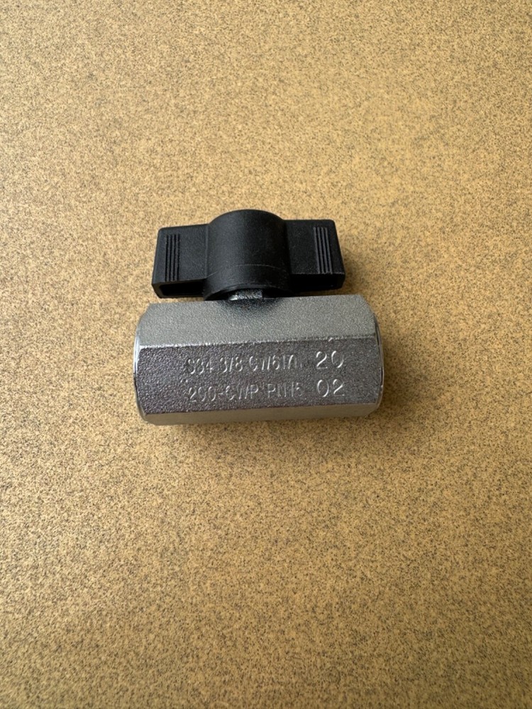 S34 3/8 CW617N 200-CWP PN15 Flow Valve
