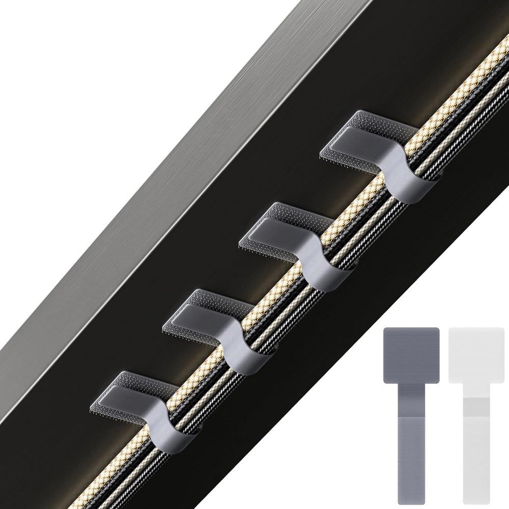 Hook and Loop Cable Ties, Self Adhesive Hook and Loop Cable