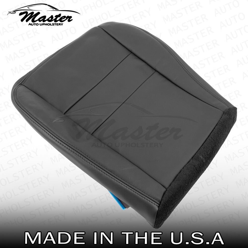 Replacement Fits 2009 - 2012 Ford Escape Front SOLID Black Leather Seat Covers