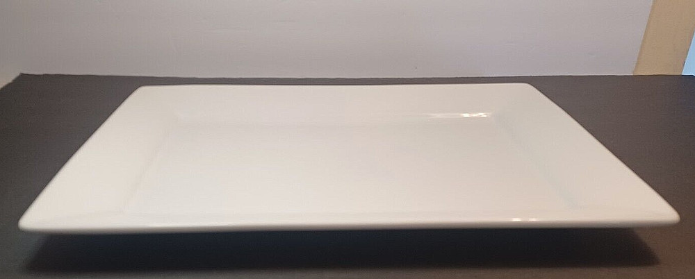 Better Homes and Gardens White Rectangular Platter 14.25" x 10"