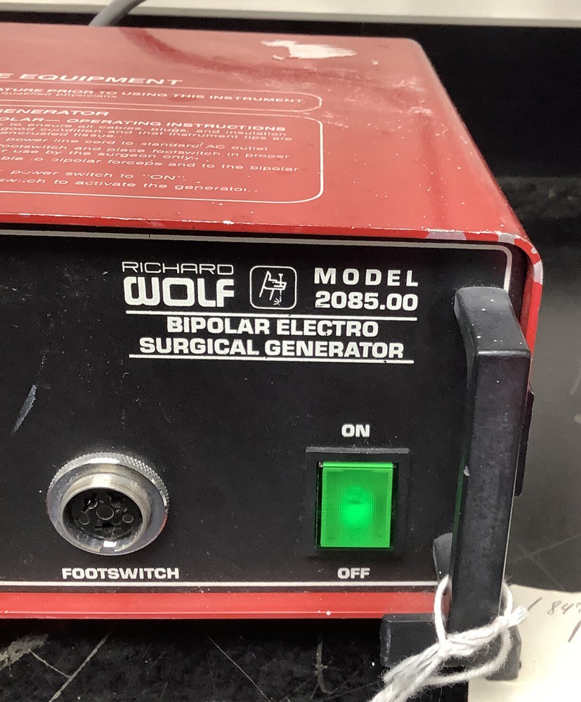 RICHARD WOLF 2085 Bipolar electro surgical generator