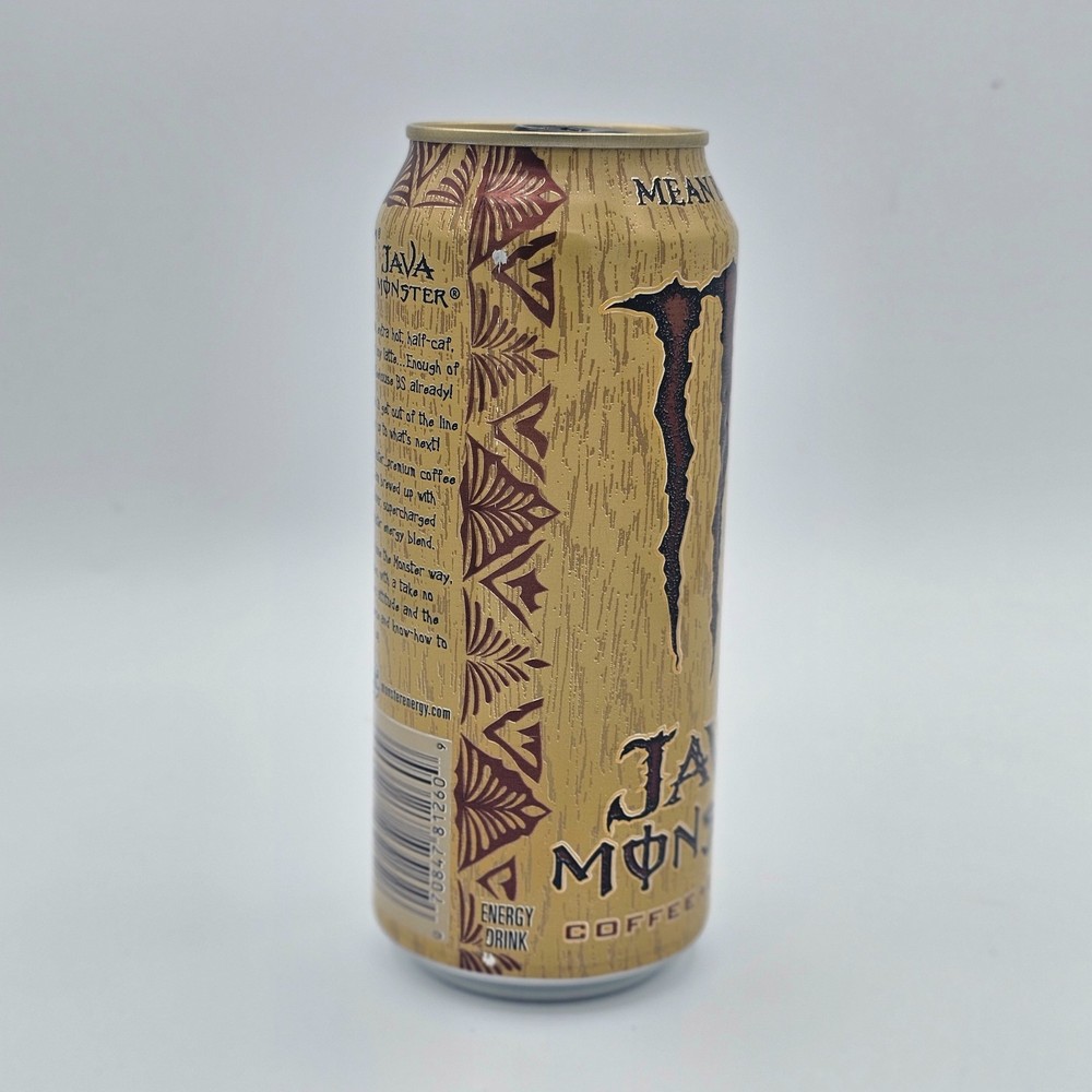Limited-Edition Monster Energy Mean Bean Java 16 oz – Sealed! High Demand