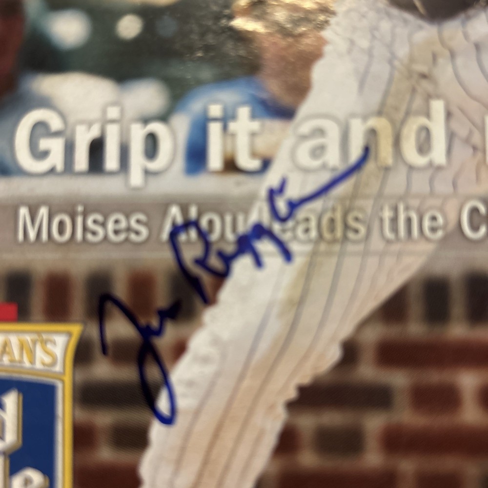 Chicago Cubs 2003 Program with Autograph