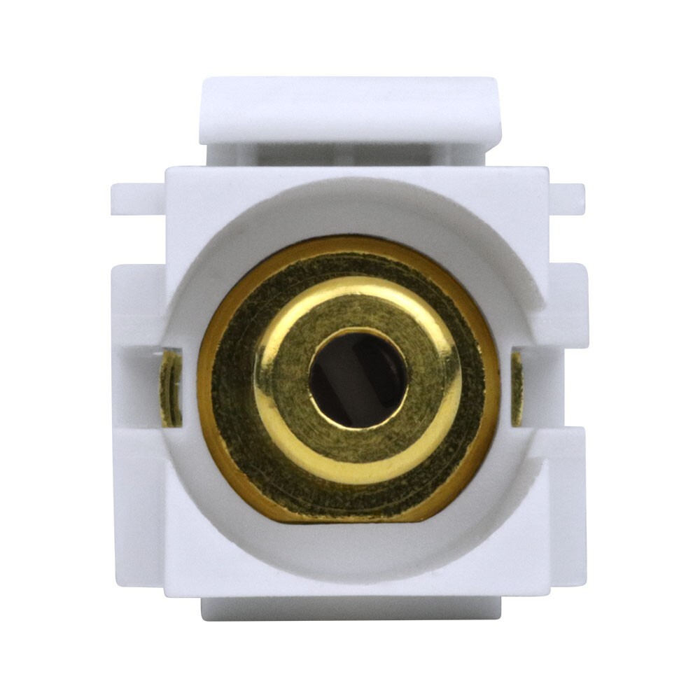Construct Pro 3.5mm Stereo Insert Cable Connector (White)