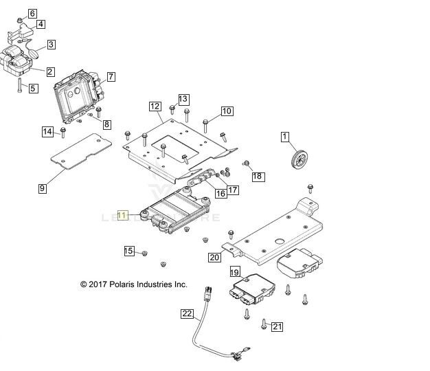OEM POLARIS SCM-PROGRAMMED, LV - 4016738