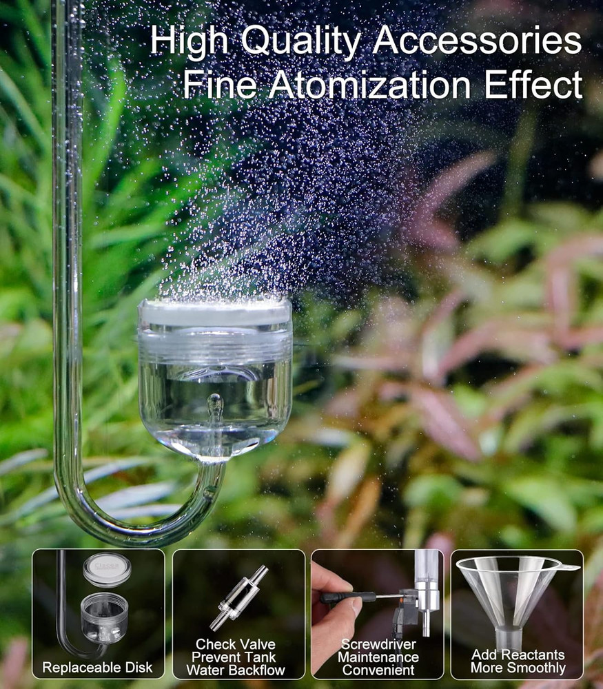 Aquarium CO2 Generator Kit Double Pressurization Enhanced Version, G700S