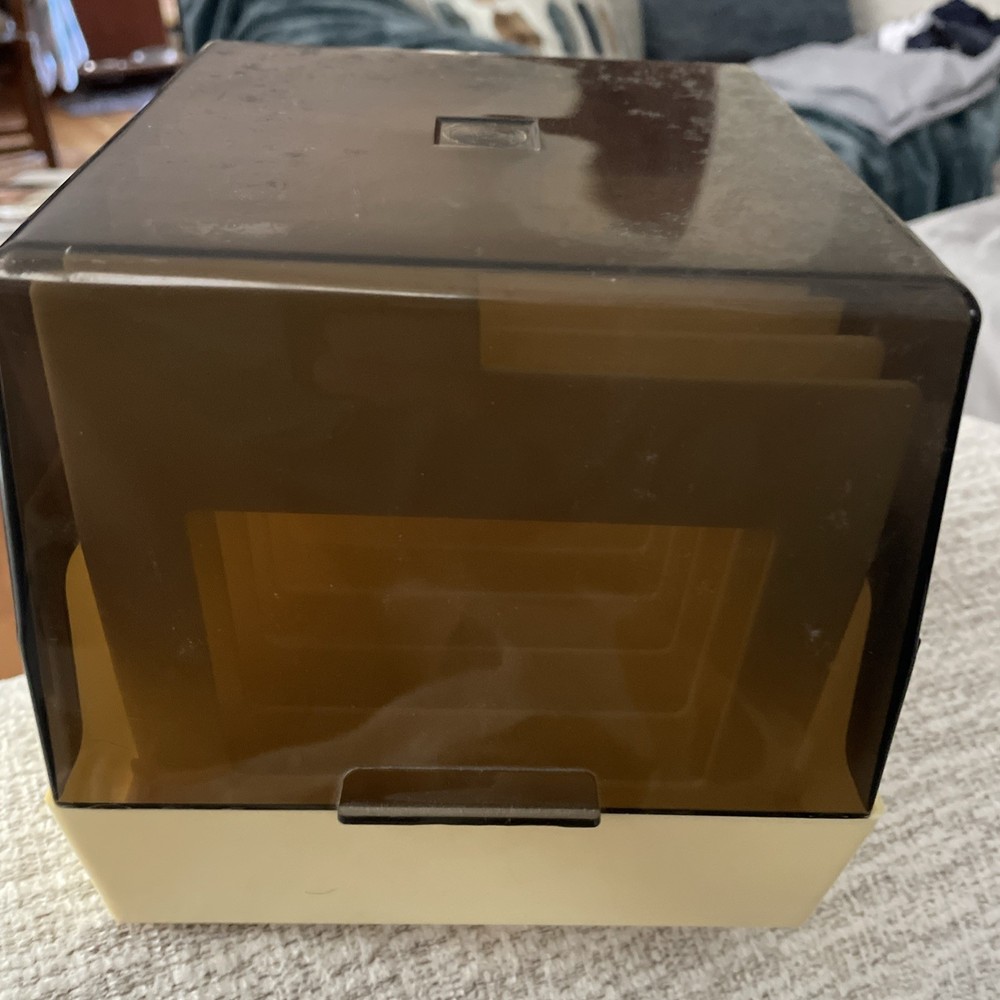 Vintage Computermate Computer Storage Floppy Disk Organizer CM-300 VGUC