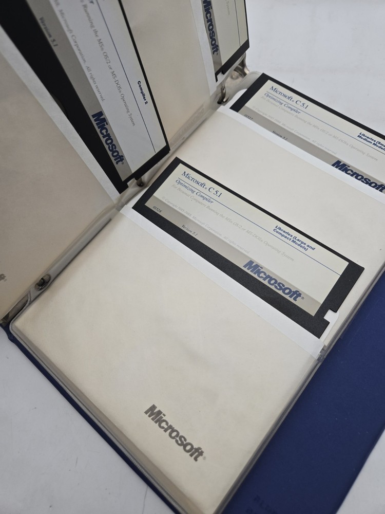 Microsoft COBOL Compiler LOT Reference Manual, User Guide & Disk Set