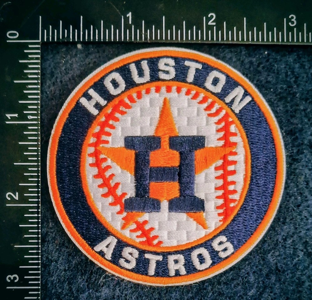 HOUSTON ASTROS BASEBALL IRON ON PATCH