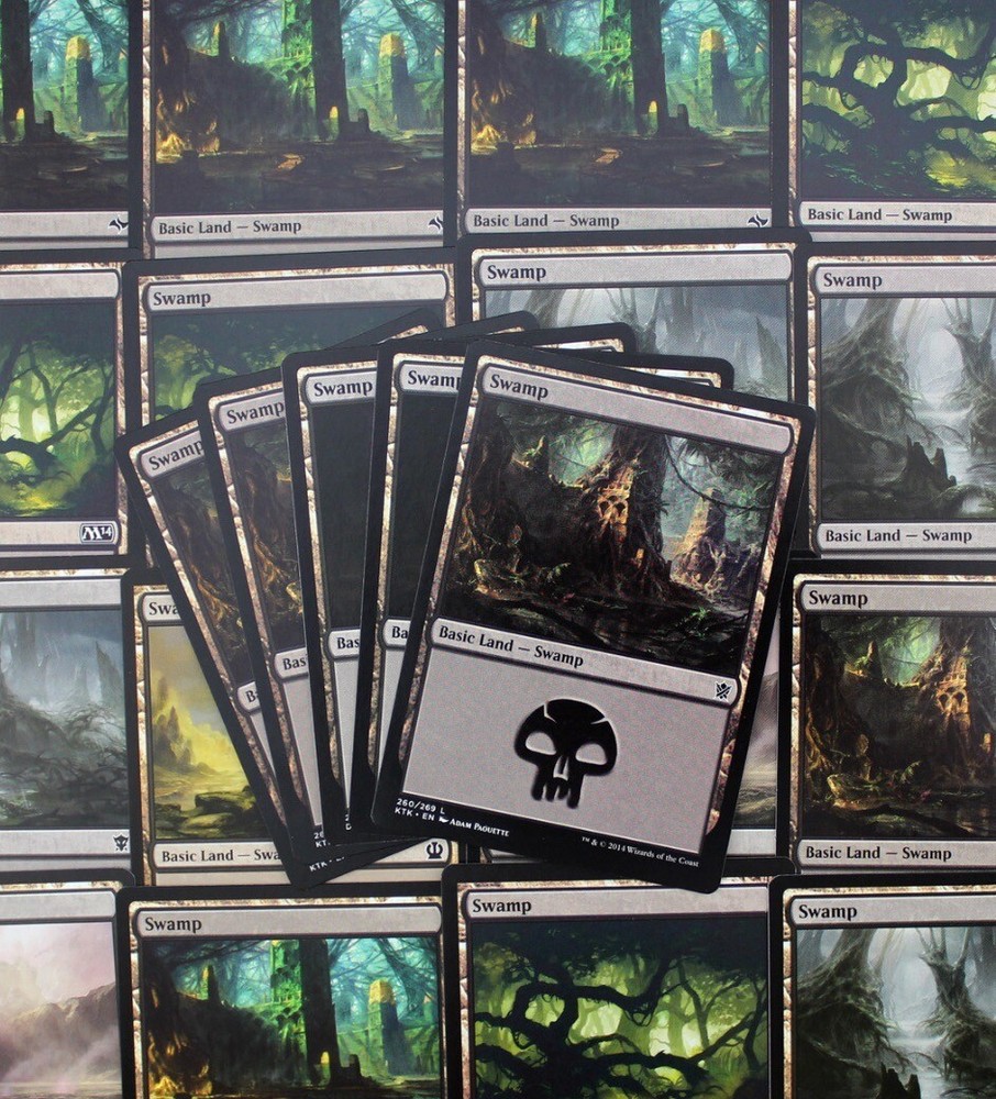 MTG Basic Land Pack (Magic The Gathering) - 25 Basic Swamps
