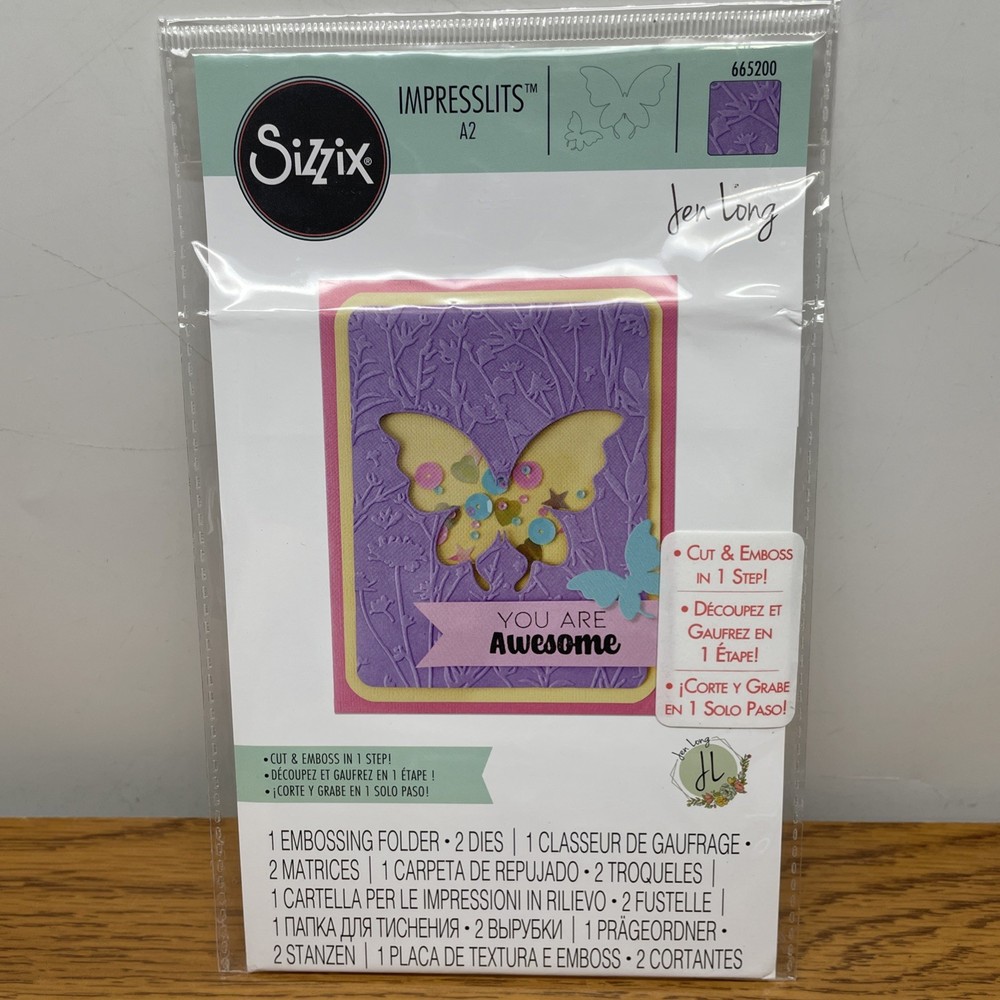 Sizzix Lot Of 13 Embossing Folders, Stamps, Dies Framelits, Thinlits, 3-D