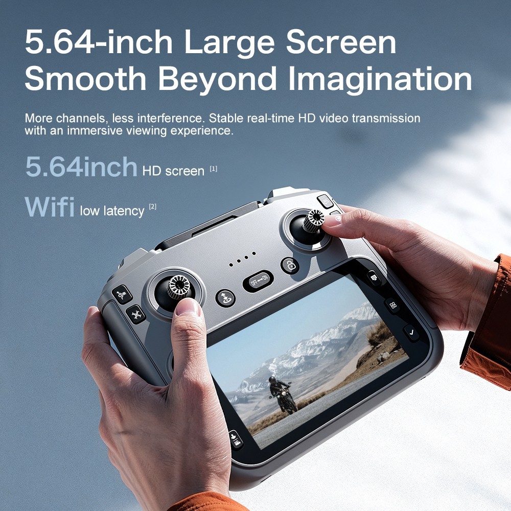 2026 8K Dual Camera Drone 5G WiFi Brushless Foldable RC Quadcopter Screen Remote