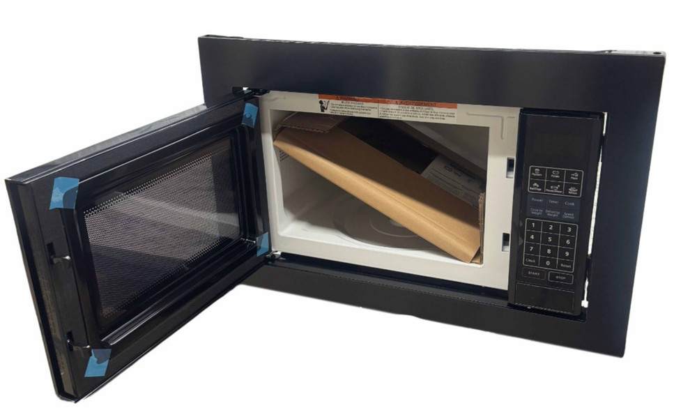 Invision Airxcel 300-2200 P90D23AP-H3-FR06 RV Black Microwave W/ Trim Kit .9 CU