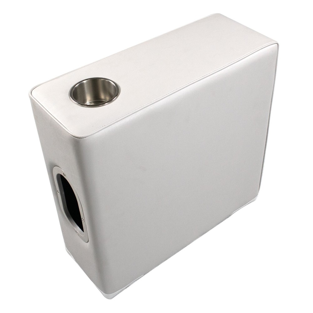 Premium Series Pontoon Armrest Square 3002-AA White