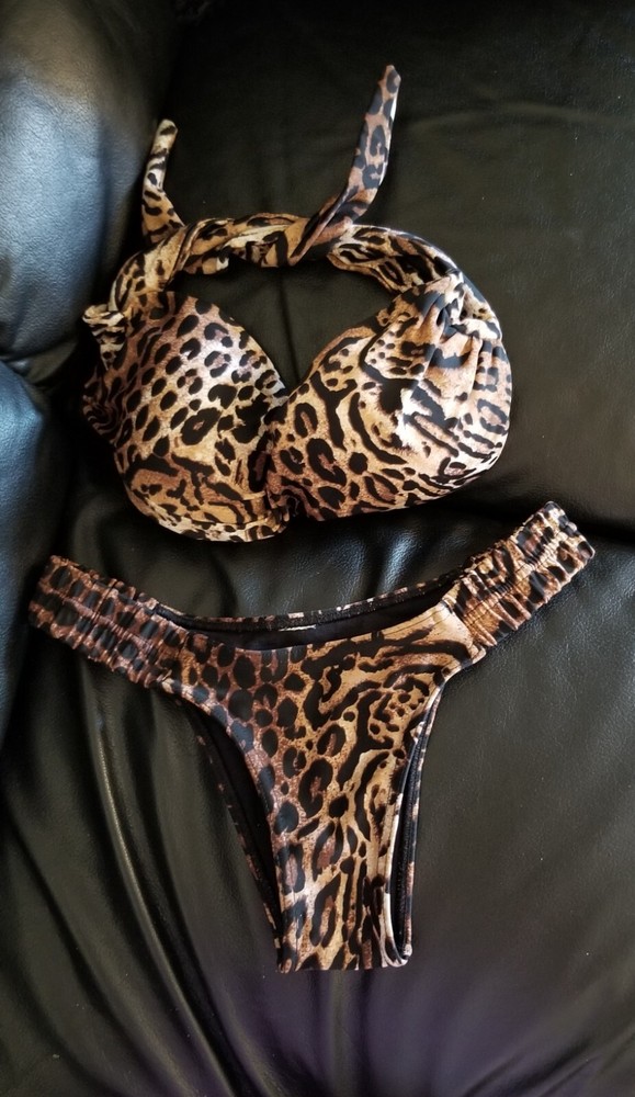 BIKINI SWIM SUITS (2) Animal Print + Bundle