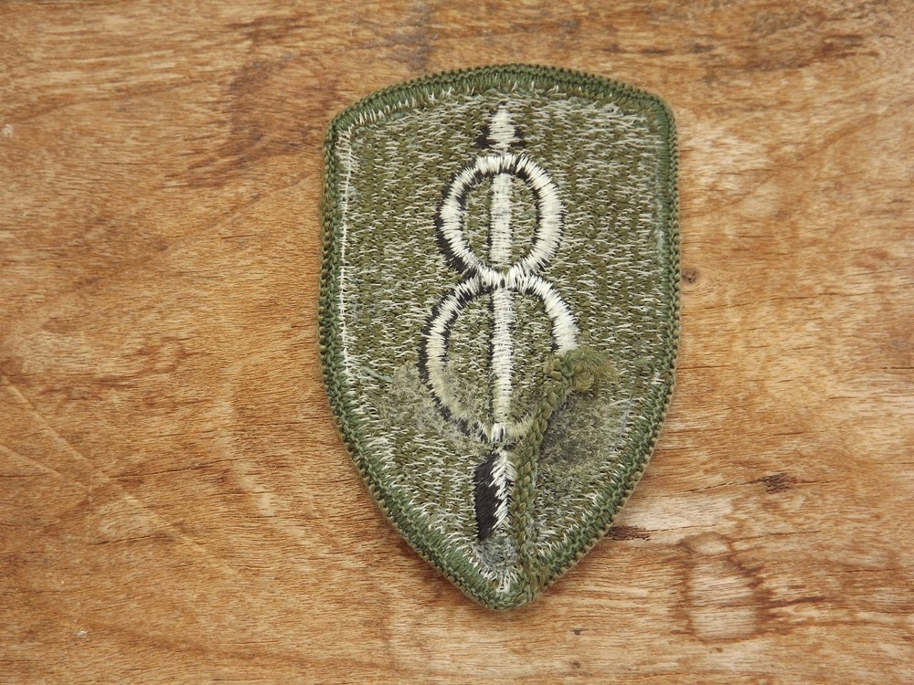 8th Infantry Division Patch, Subdued - INV# C293