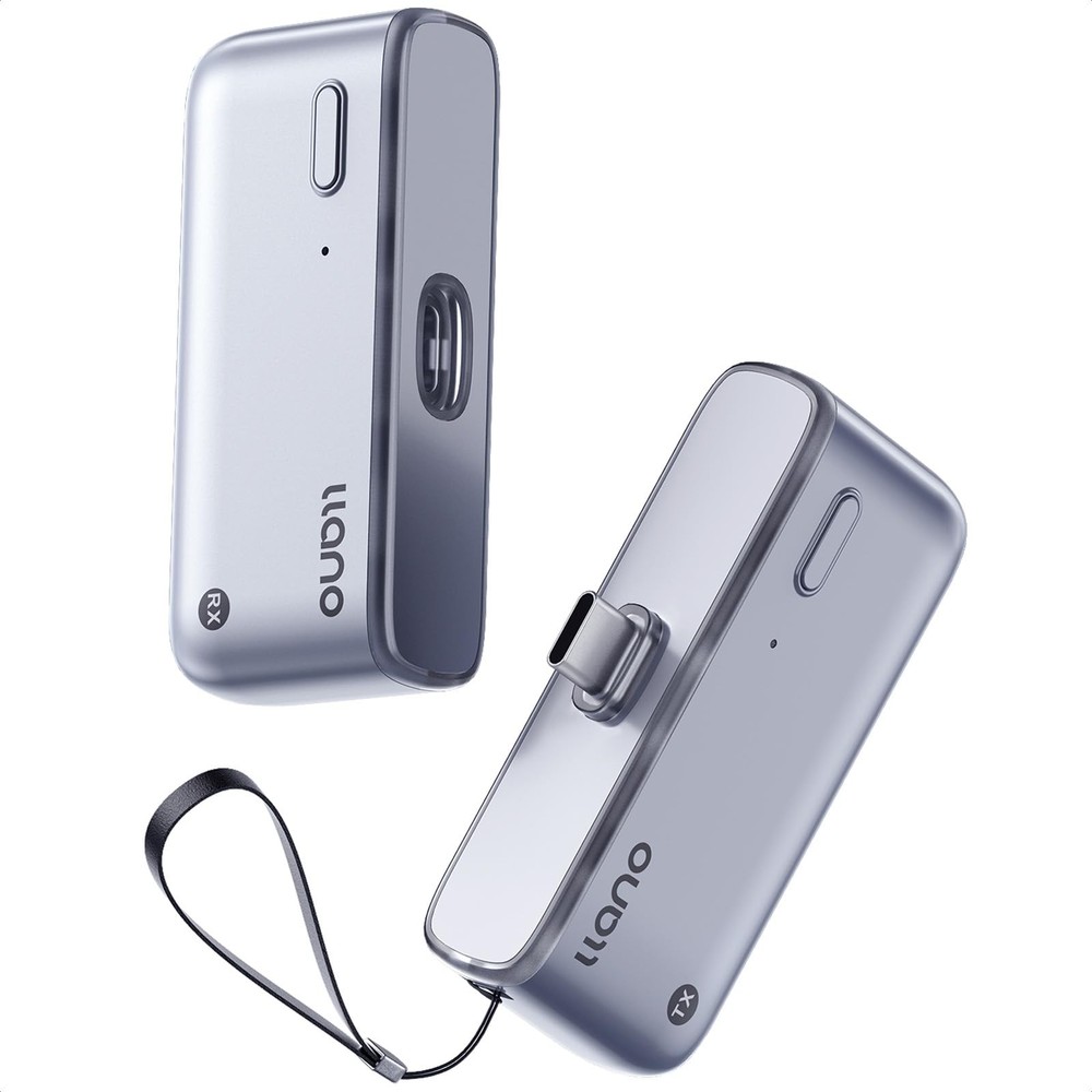 llano S850 Upgraded Type-C Wireless HDMI Transmitter and Receiver, Silver