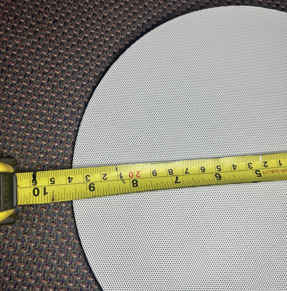 Speaker Grill in ceiling magnetic white (pair)