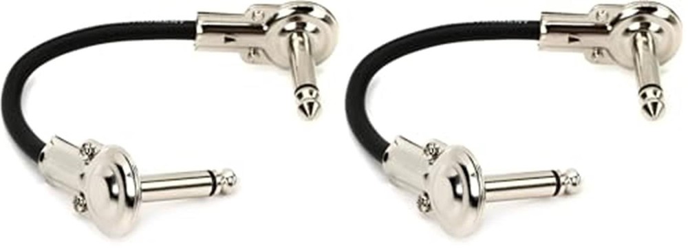 Hosa IRG-103 Guitar Patch Cable, Low-profile Right-angle to Assorted Sizes
