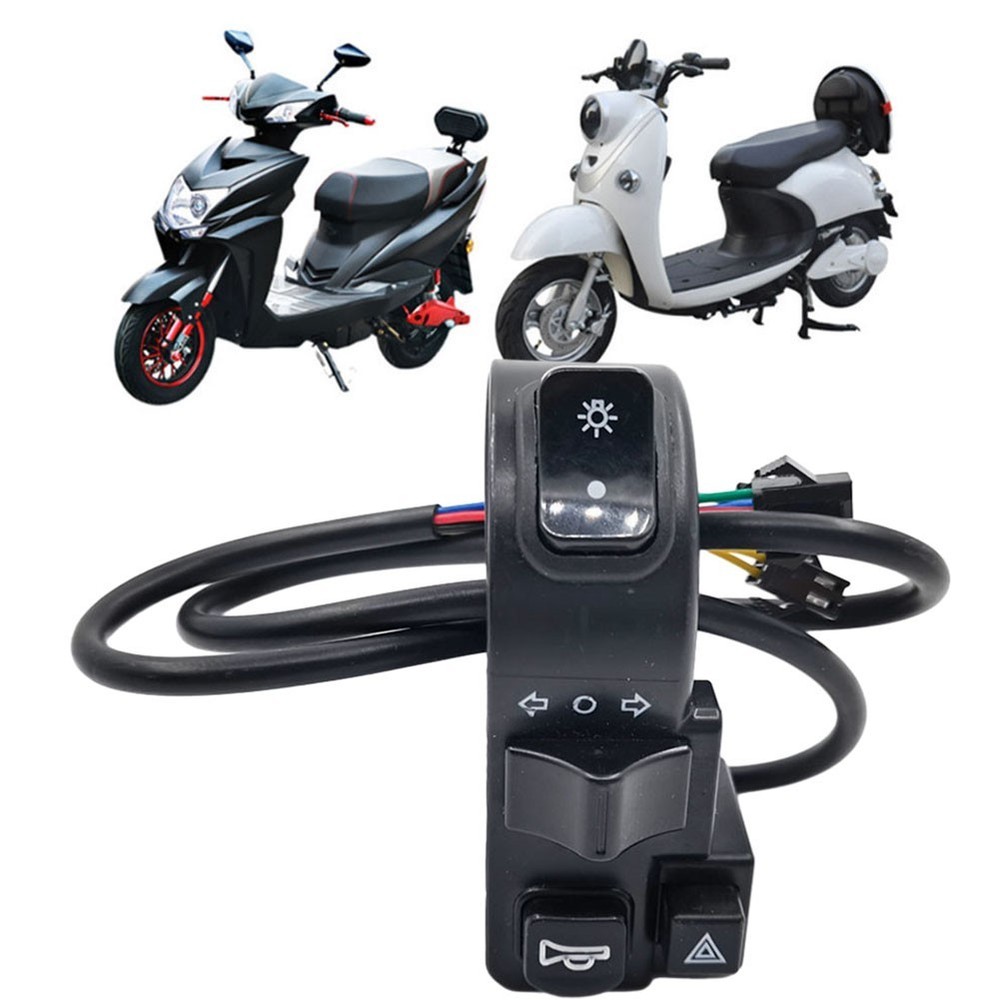 Versatile Handlebar Switch with 4 Functions in 1 for Electric Vehicles