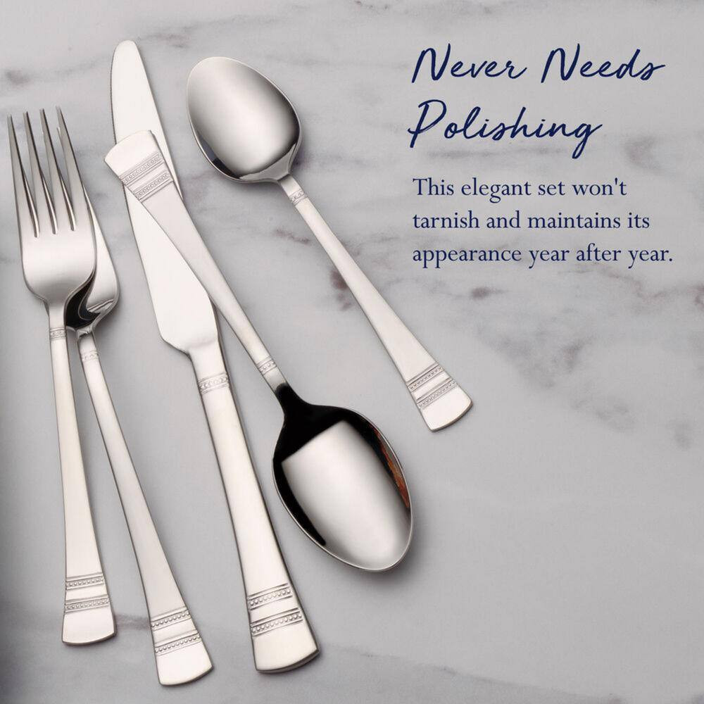 Sapphire Bay 20-Pc Flatware Set, Service for 4, Stainless Steel