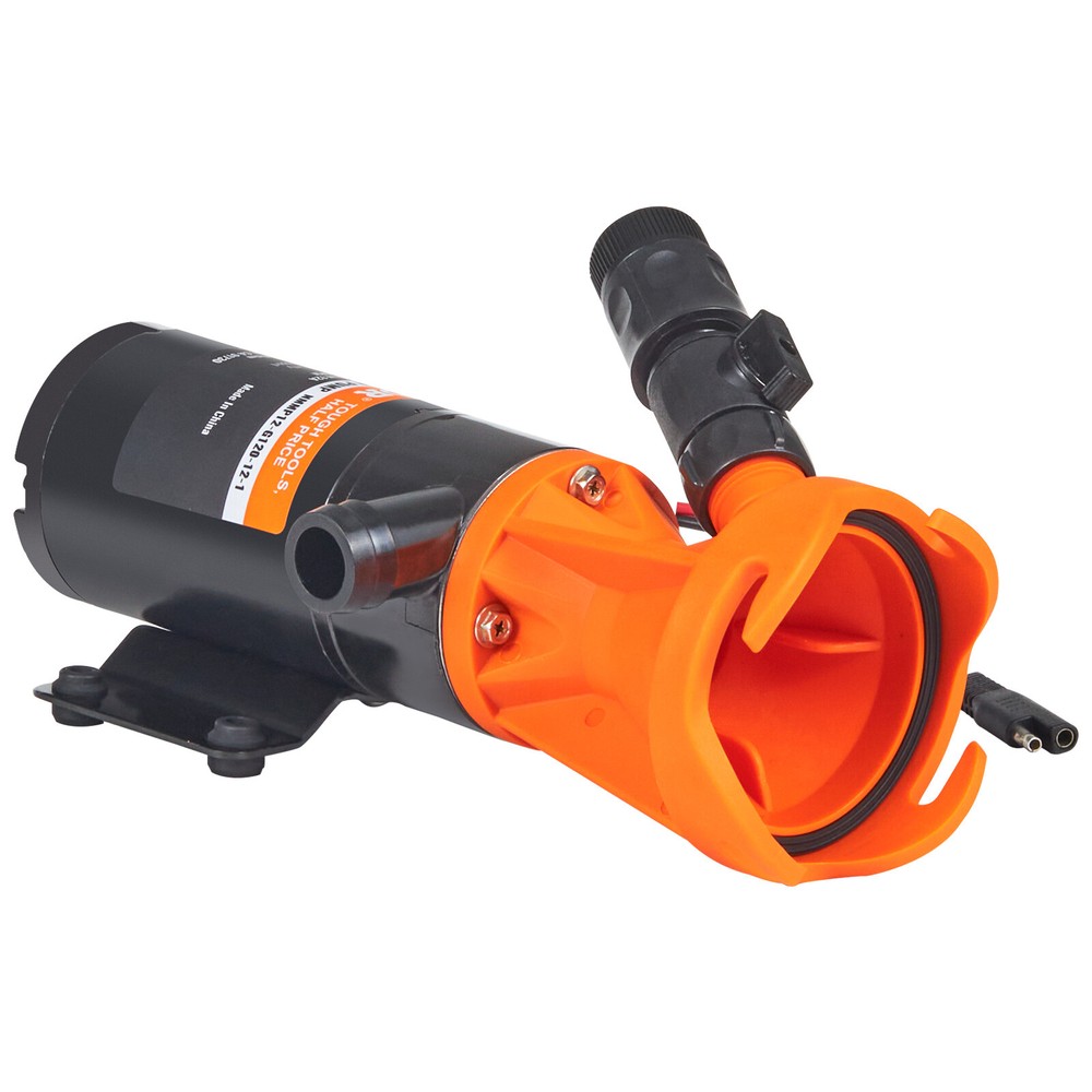 VEVOR 12V RV Portable Macerator Pump 12 GMP Quick Release RV Waste Sewage Pump